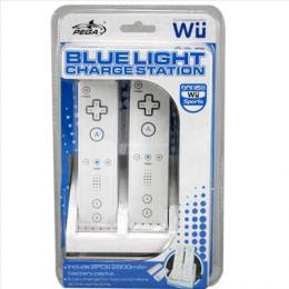 Game - Wii Stazione per Caricare Batterie Wii + 2 Batterie