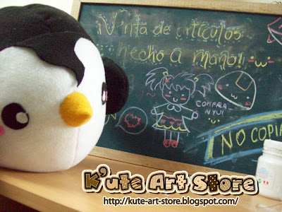 Kute art Store!! PELUCHE+PINQUINITO