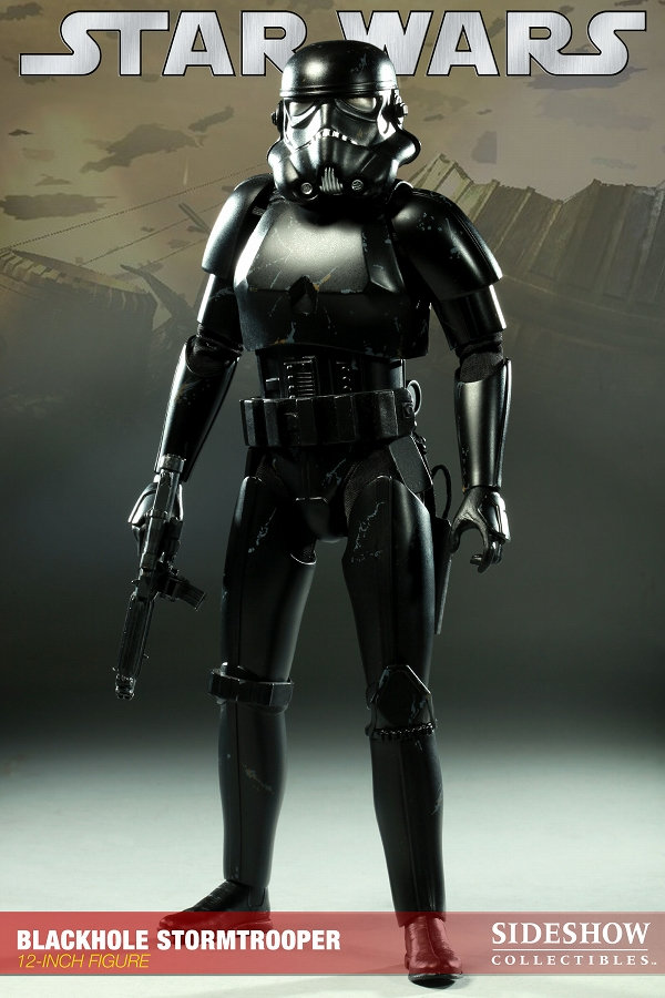 Black Hole Stormtrooper 12inch Figure Sideshow, Large