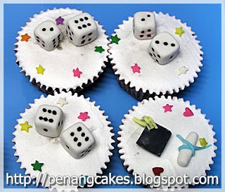 Dice Cupcakes