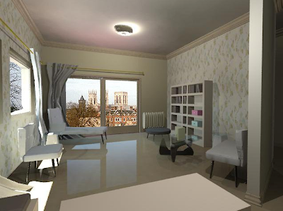 Design Livingroom on Dining Room View And Part Of The Living Room  Overlooking Downtown