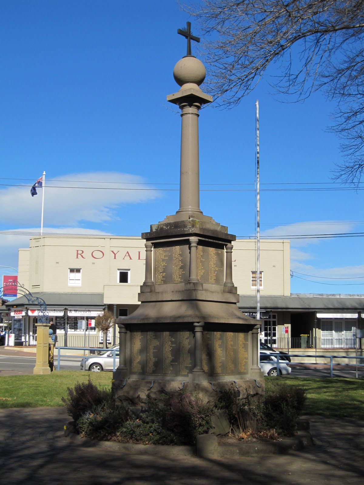 Sydney City and Suburbs Bowral memorials