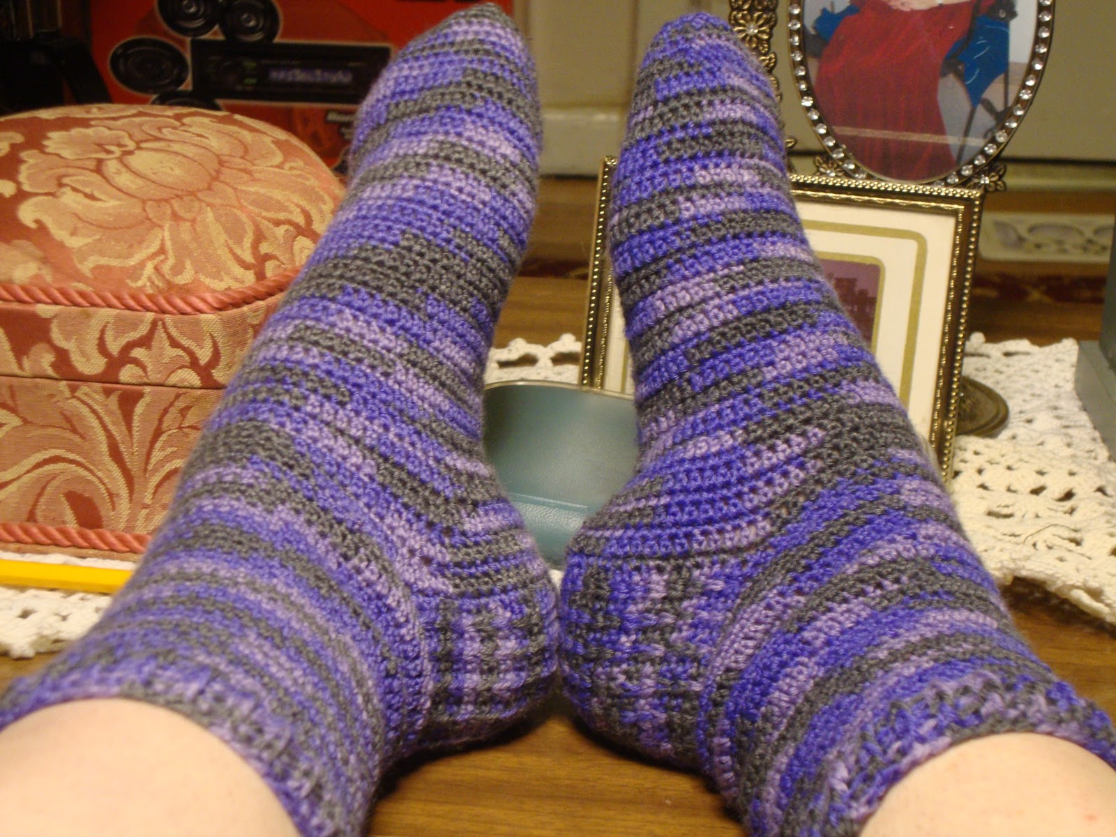Easy Crochet Sock ? Crochet Club