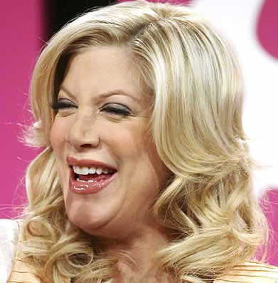 Tori Spelling Hair 2011