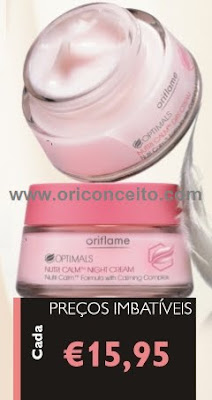 Cremes de Rosto Optimals Nutri Calm