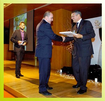Oriflame Superbrand 2010 Entrega Prémio