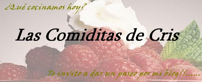 Las comiditas de Cris