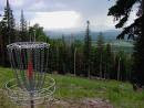 This is a Disc golf basket