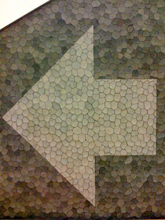 mosaic arrow, Lake Merritt BART station