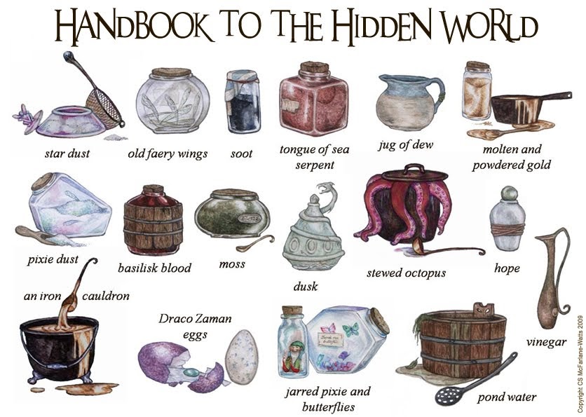 Pixie Dust Miniatures Magical Matter and Useful Ingredients