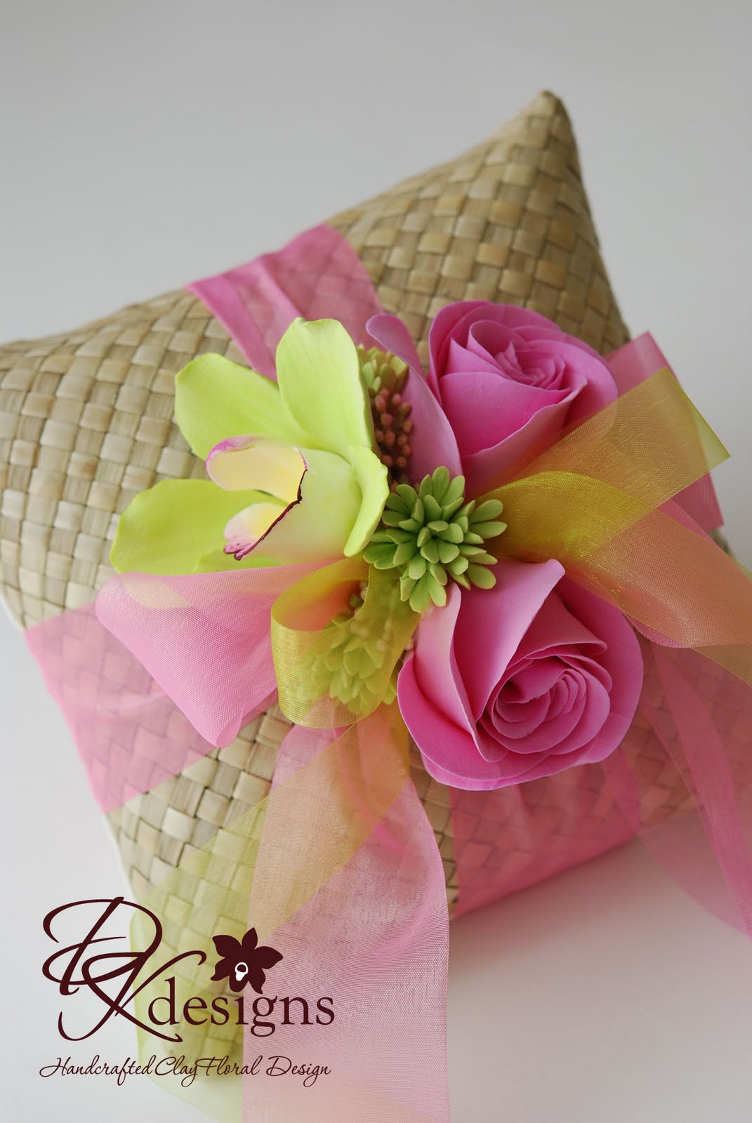 DK Designs Destination Wedding Ring Pillow