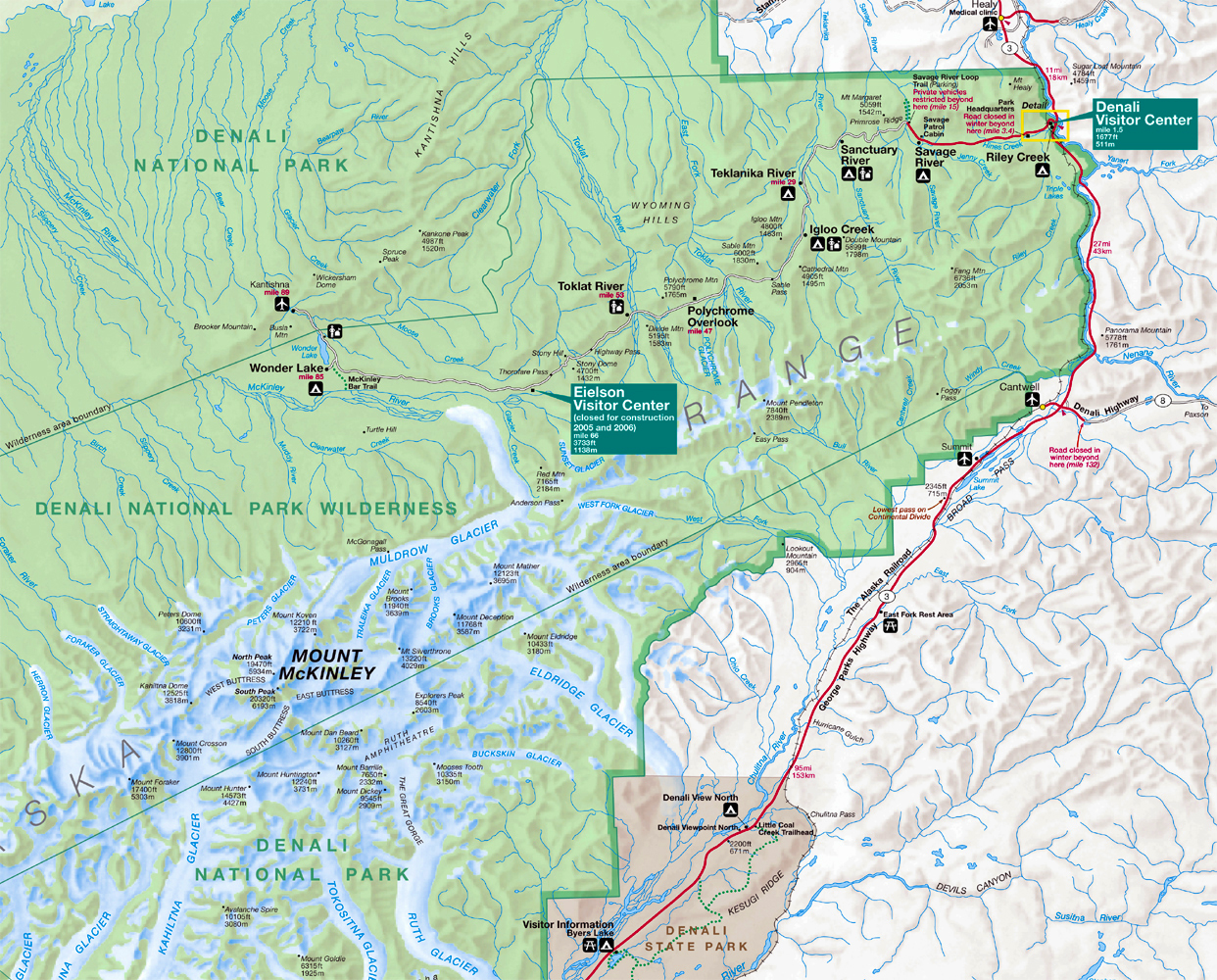 denali map