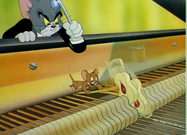 Video De Tom y Jerry "El concierto del Gato"