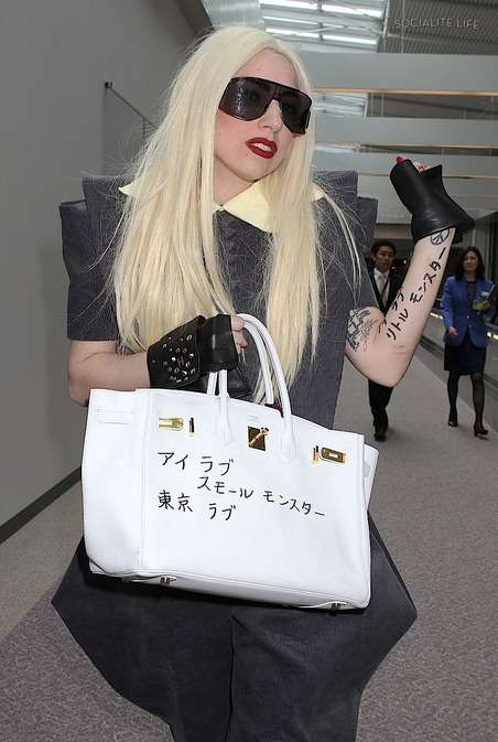 Lady Gagas Tattoos Match Her Tattooed Berkin ! Lady Gagas Tattoos Match Her Tattooed Berkin !