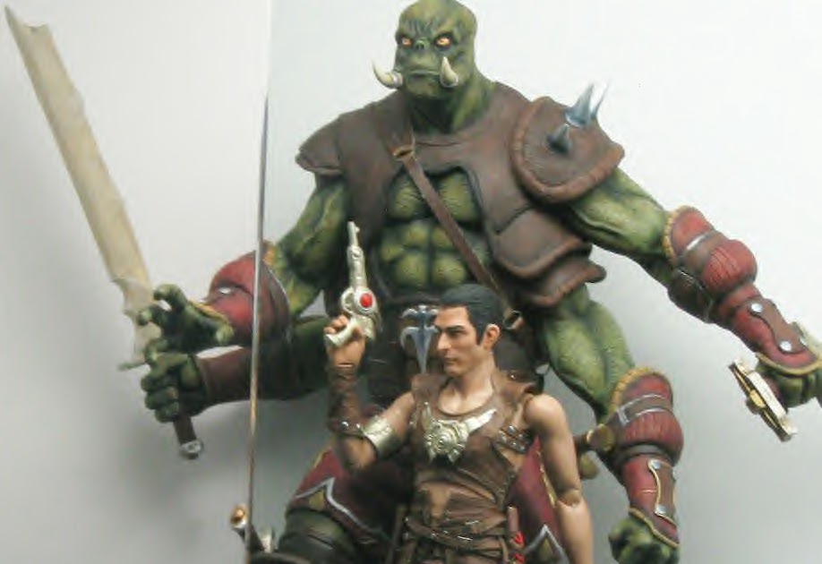 Review and photos of John Carter sixth scale action figure by Triad Toys