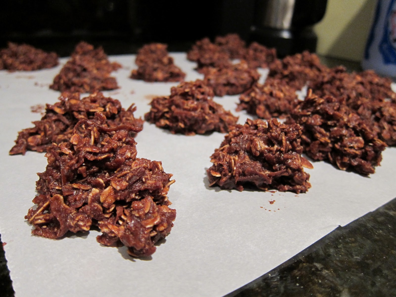 In and Around Town NoBake Fudgy Oat Cookies Easy and Delicious