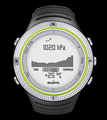 suunto core green light