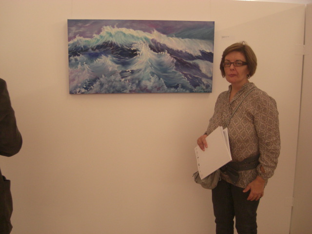 Isabel Alfarrobinha with 'Tempestade'