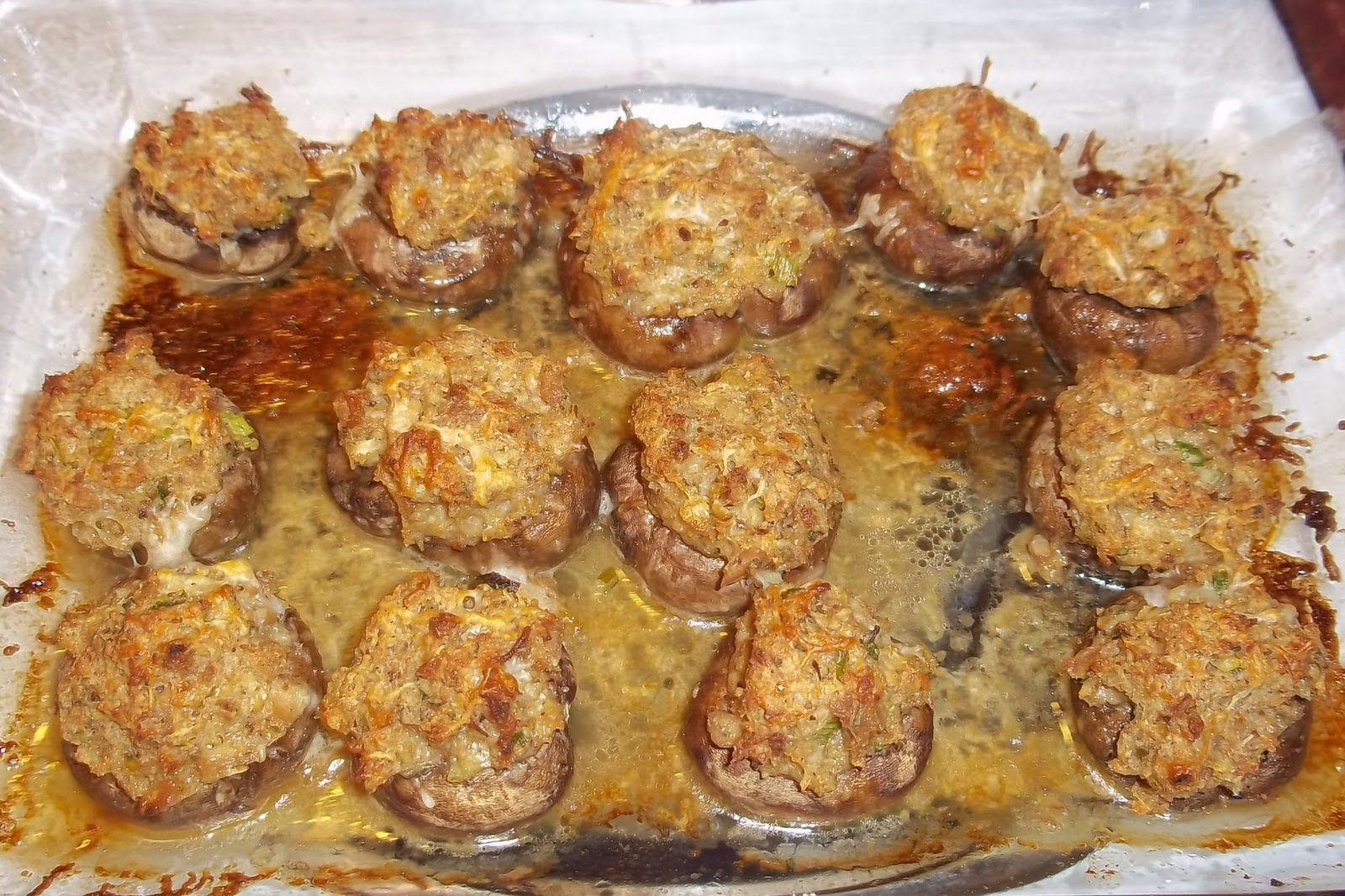 The Daily Smash Olive Garden Stuffed Mushrooms Copycat