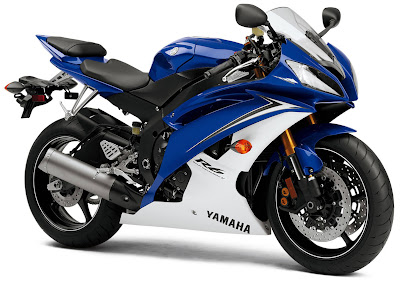 2010 Yamaha YZF-R6 blue