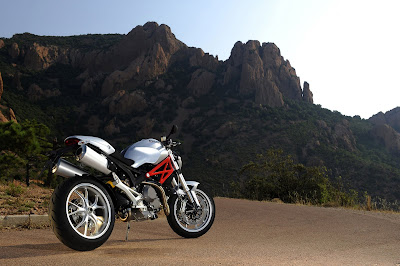 2009 Ducati Monster 1100 rear