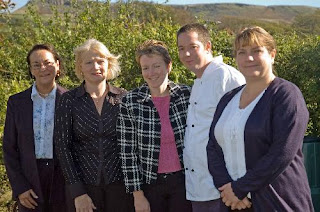 The staff at Combs Infant School