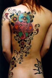 japan tattoos art culture elephant design