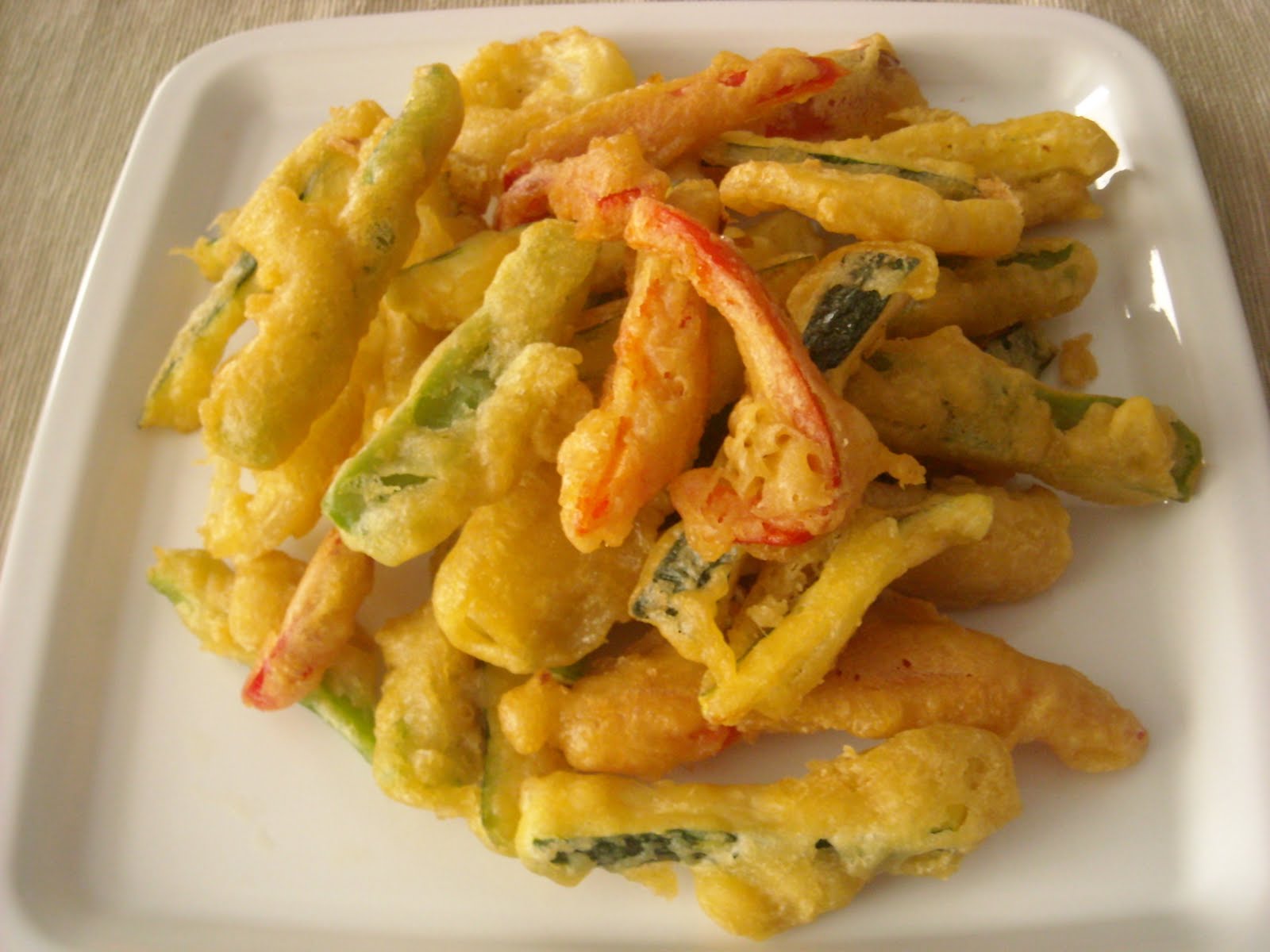 TEMPURA DE VERDURAS Atrapada en mi cocina