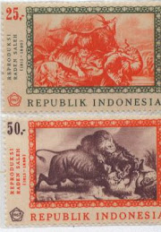 Stamp Collection Raden Saleh In  1967