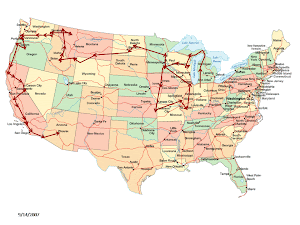 Map of Our Travels