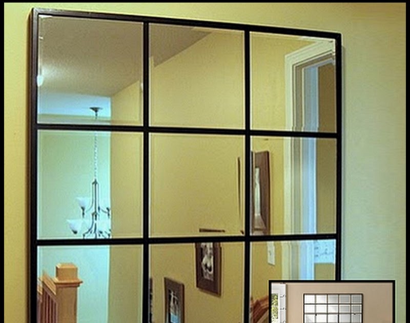 Dollar Store Crafter Eagan Multipanel Large Mirror