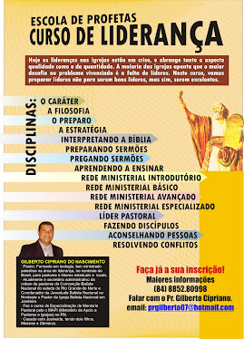 CURSO PARA LÍDERES E PESSOAS COM GRANDE POTENCIAL.