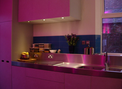 Hot Pink Kitchen