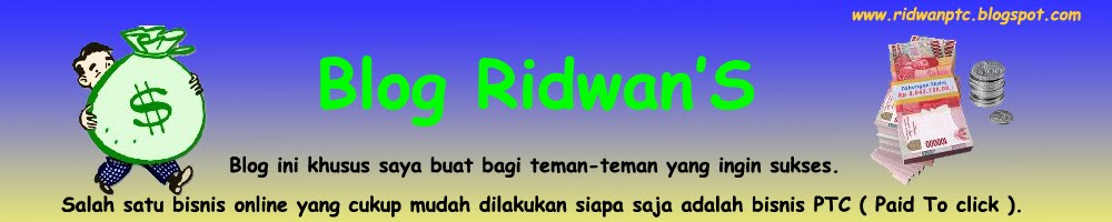 Blog Ridwan'S