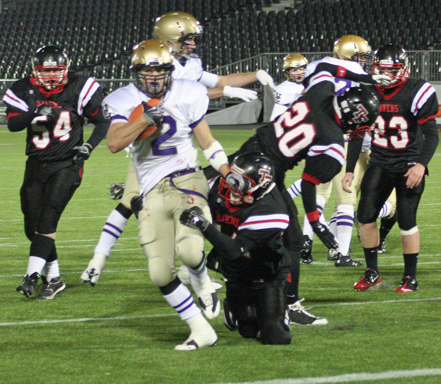 The Busy Catholic VC Irish win AAA varsity football provincials