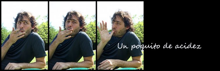 un poquito de acidez