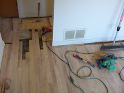 rebuilding sub-floor under hardwood to be re-finished