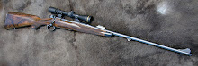 Mike Roden built Vicki's rifle on a Granite Mountain Arms action.