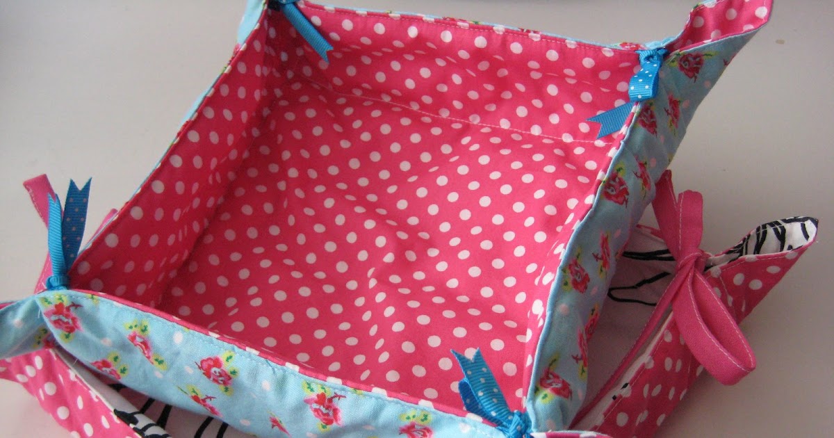 Sew Natural Blog Project sew a bread basket/ naai een broodmandje