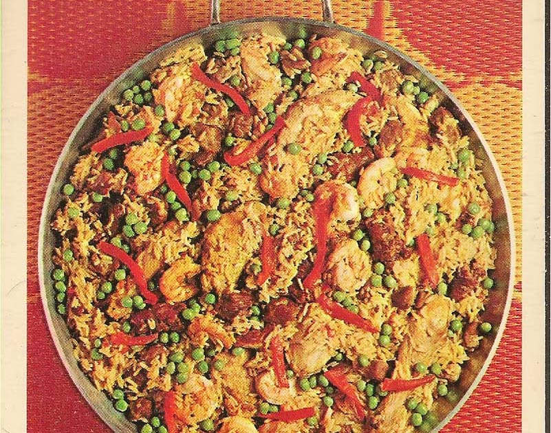 Rochelle's Vintage and Frugal Recipes Paella, Portuguese Style McCall