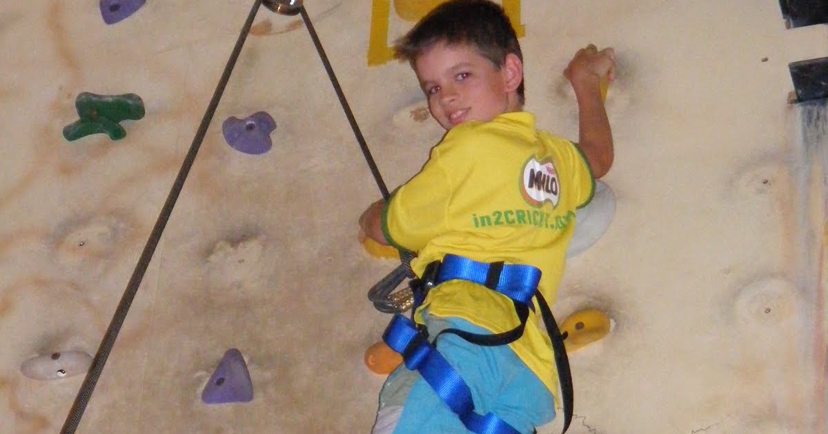Kids in Queensland Rock Climbing