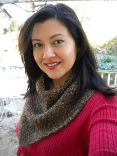 Wrap Thingy Cowl in Lion Brand Moonlight Mohair
