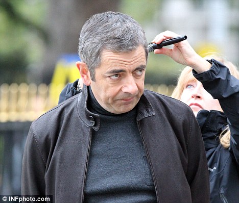 #39;Mr Bean does behave with all did justin bieber dyed his hair blonde. #39;Mr Bean does behave with all