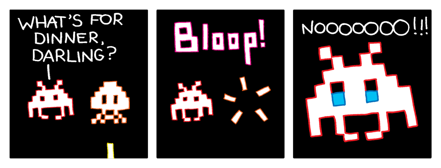 People I Know: Space Invaders!