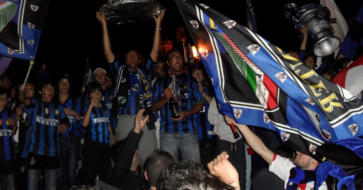 Eolie news Inter Campione d'Europa. Prime foto della festa a Lipari