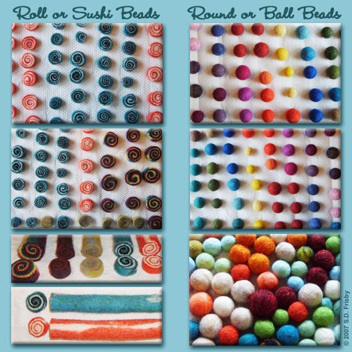 The Funky Felter Helpful Tips for Making Wool Felt Beads