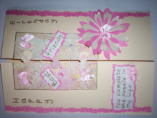 gatefold card using puzzle pieces