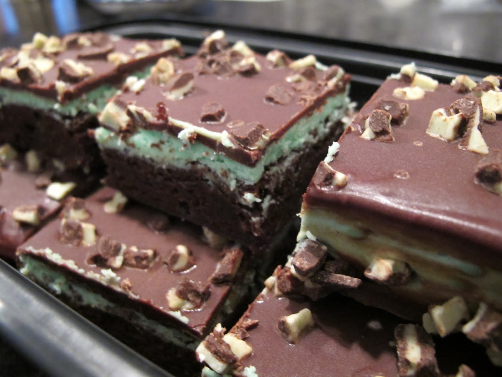 Mint Brownies With Andes Mints at McKenzie blog