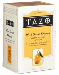 Tazo Wild Sweet Orange Herbal Infusion Tea