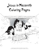 VBS Tips: Nazareth VBS Coloring Pages